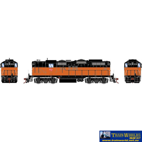 Ath-82373 Athearn Gp9 Locomotive With Dcc & Sound Milw #316 Ho Scale