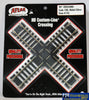 Atl-0176 Atlas Custom-Line Ho Code-100 90° Crossing (Insulfrog) 152.4Mm Length Track/accessories