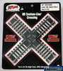 Atl-0176 Atlas Custom-Line Ho Code-100 90° Crossing (Insulfrog) 152.4Mm Length Track/accessories