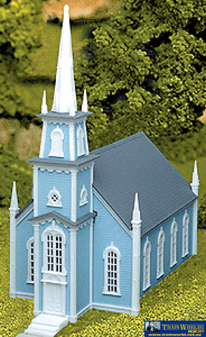 Atl-0708 Atlas Kit 19Th Century Church Ho Scale Structures