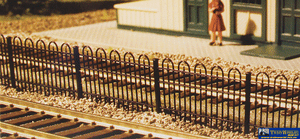 Atl-0774 Atlas Hairpin Style Fence Ho Scale Structures