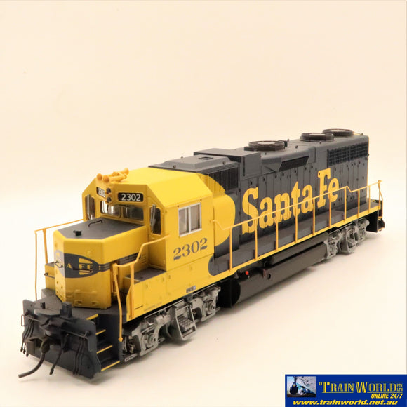 Atl-10000207 Atlas-Silver Gp38 Low Nose Santa Fe #2302 Ho Scale Dcc Ready Locomotive