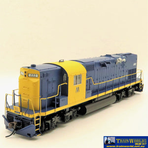 Atl-10002959 Atlas-Silver C420 Ph 2 High Nose #222 Long Island Ho Scale Dcc Ready Locomotive