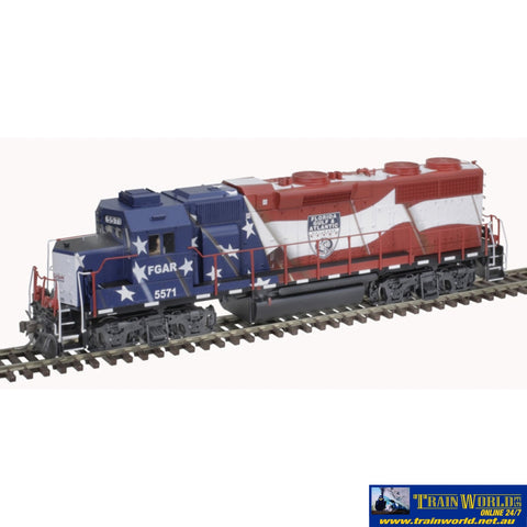 Atl-10004066 Atlas-Master Silver Ho Gp38 Silver Florida Gulf & Atlantic Railroad #5571 Dcc Ready