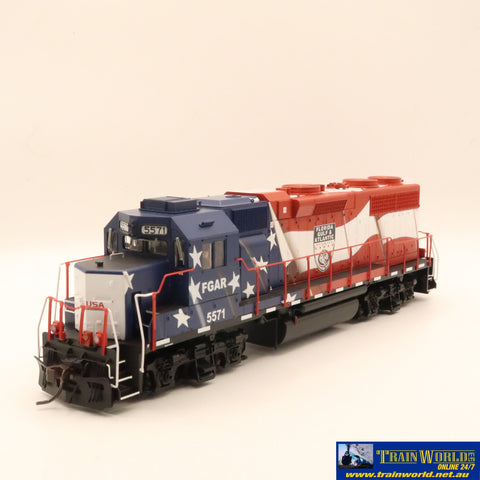 Atl-10004092 Atlas-Master Ho Gp38 Florida Gulf & Atlantic Railroad #5571 Dcc/Sound Esu Locomotive