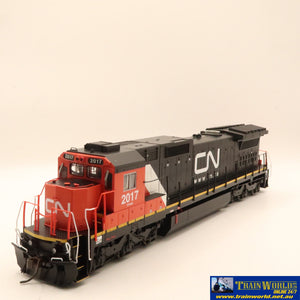 Atl-10004179 Atlas-Master Silver Ho Dash 8-40C Canadian National #2017 Dcc Ready Locomotive