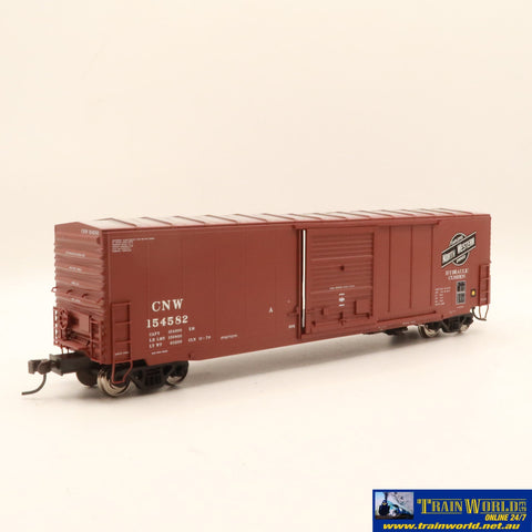 ATL-13382 Atlas 50’ Precision Design Boxcar C&NW #154582 HO Scale Rolling Stock