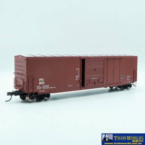 ATL-13392 Atlas 50’ Precision Design Boxcar Peoria & Pekin Union #8019 HO Scale Rolling Stock