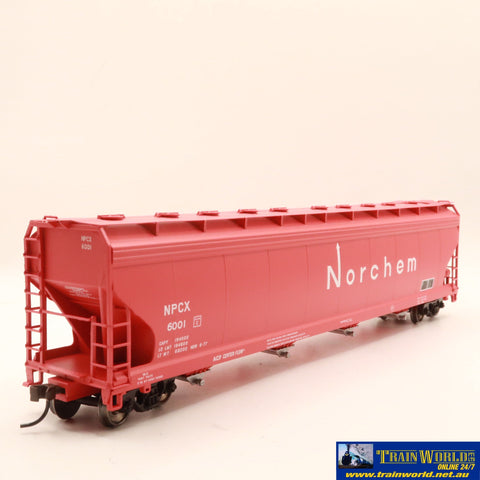 ATL-20003552 Atlas Master Line ACF 5701 Hopper Norchem #6001 HO Scale Rolling Stock