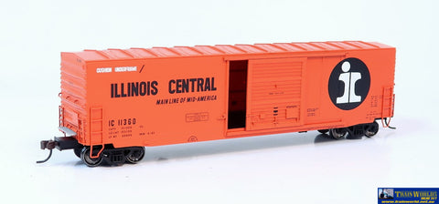 Atl-20004753 Atlas 50 Precision Design Box Car #11360 Illinois Central Ho Scale Rolling Stock