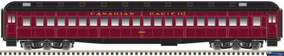 Atl-20004877 Atlas Single-Window Coach Canadian Pacific #986 Maroon/Black Ho-Scale Rolling Stock