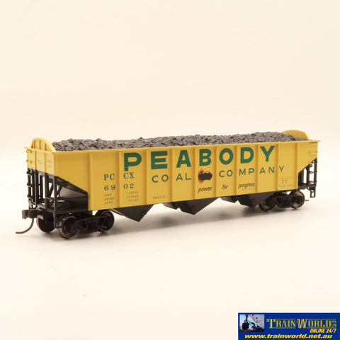 ATL-20006917 Atlas AAR 70 Ton 9 Panel Hopper Peabody #6902 HO Scale Rolling Stock