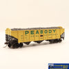 ATL-20006917 Atlas AAR 70 Ton 9 Panel Hopper Peabody #6902 HO Scale Rolling Stock