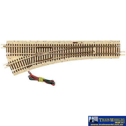 Atl-2430 Atlas True-Track N Code-65 12.5 (317.5Mm) Radius Remote (Solenoid) Left-Hand Turnout