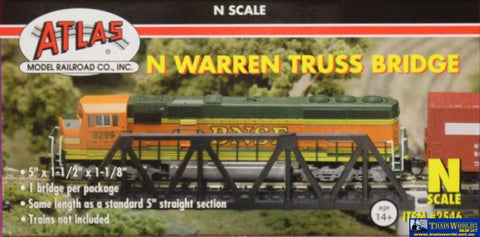 Atl - 2546 Atlas Kit Warren Truss Bridge N - Scale Structures