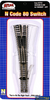 Atl-2752 Atlas Customline N Code-80 #6 Manual Left-Hand Turnout (Insulfrog) 124Mm Length