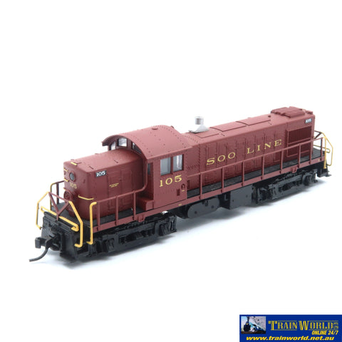 ATL-40001782 Atlas RS 1 SOO LINE #105 N-Scale DC - Locomotive