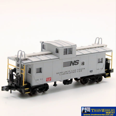 Atl-43092 Ev Caboose Norfolk Southern (Research Car) #51 N Scale Rolling Stock