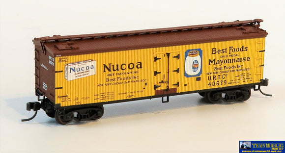 Atl-50001266 40Ft Wood Reefer Nucoa #40679 N Scale Rolling Stock