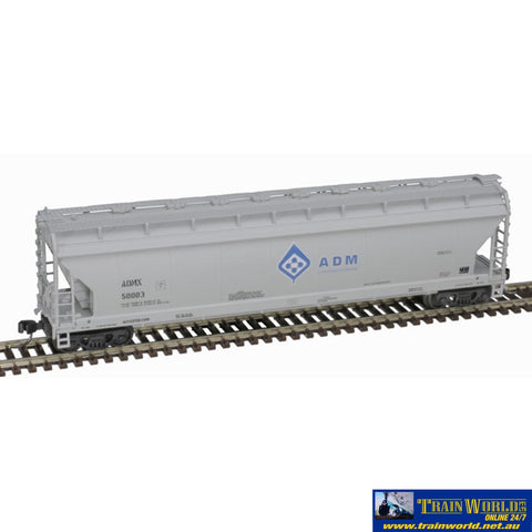 ATL-50006067 PRESSUREAIDE COVERED HOPPER ADM [MOLECULE] #50003 N Scale Rolling Stock