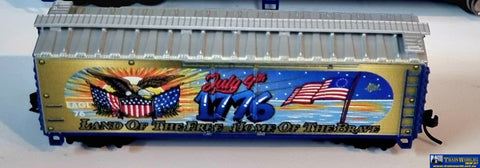 Atl - 50006479 Atlas Trainman N Scale 40’ Plug Door Box Car 4Th Of July 2023 Holiday Special