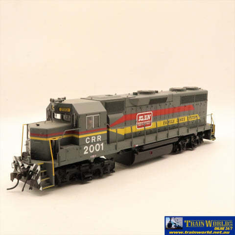 Atl-9162 Atlas Ho Gp38 Family Lines (Crr) #2001 Dc Locomotive