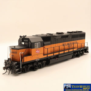 Atl-9186 Atlas Ho Gp40 Milwaukee Road #2026 Dc Locomotive