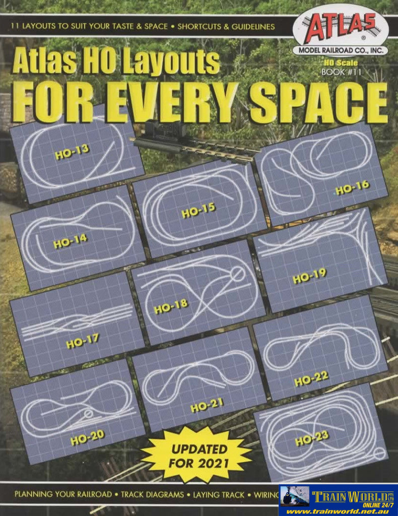 Atlas Model Railroads Book No.11: Atlas HO Layouts for Every Space (AT ...