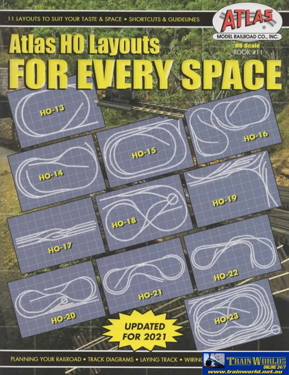 Atlas Model Railroads Book No.11: Ho Layouts For Every Space (Atl-0011) Reference