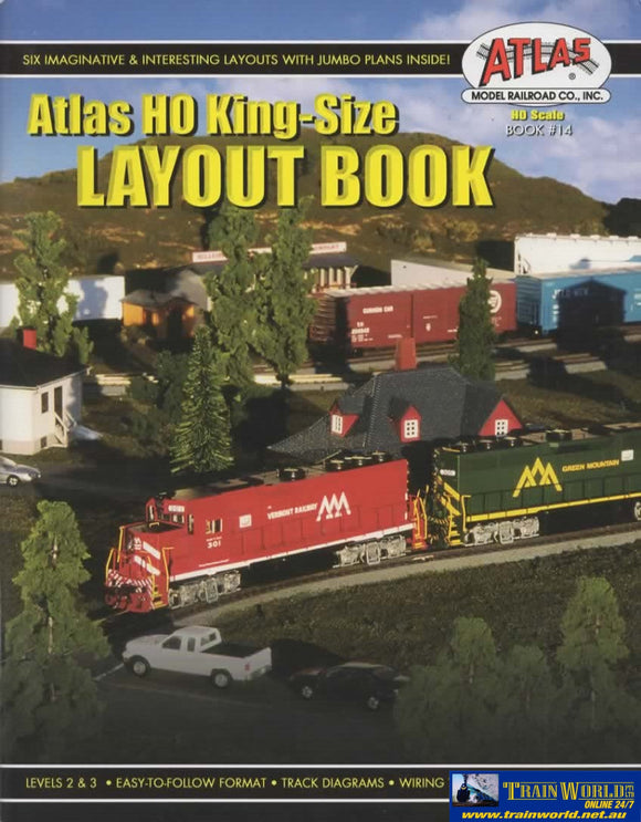 Atlas Model Railroads Book No.14: Ho King-Size Layout (Atl-0014) Reference