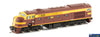 AUS-42101 Auscision 421-Class 42101 NSWGR ’Indian Red with Red Lining without Nose Handrails’ HO-Scale