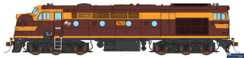 AUS-42125S Auscision 421-Class 42101 NSWGR ’Indian Red without Red Lining & with White L7-Logo’ HO-Scale