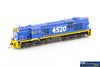 AUS-4522S Auscision 45-class #4520 4520 Freight Rail - Light Blue with Twin Marker Lights and No Buffers - DCC Sound