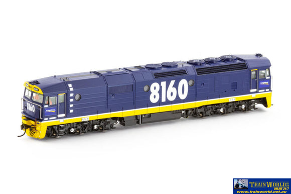 AUS-8112 Auscision 81-Class 8160 FreightCorp ’Blue/Yellow with FreightCorp Logos’ HO-Scale DCC/Ready Locomotive