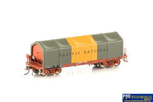 Aus-Ama07 Auscision Csx-Type Coil Steel Wagon Tarpaulin Cover -Pacific National -Orange/Grey-