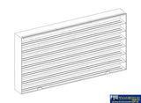 AUS-AMA53 AuscisionHO Scale Wall Hung Display Case - White L93cm x D6cm x H54cm - Part