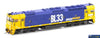 Aus-Bl15S Auscision Bl-Class Bl33 Pn Bulk & Rural With Wakefield-Stickers Blue/Yellow Ho-Scale