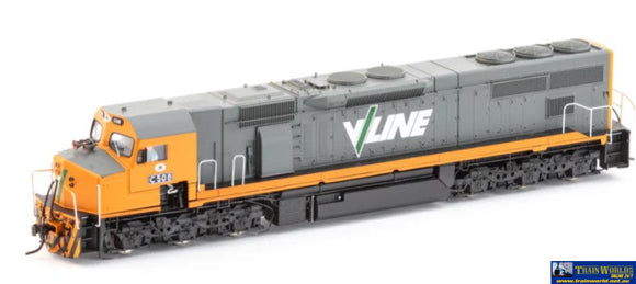 Aus-C10 Auscision C508 V/Line - Orange & Grey With Radio Equipped Stickers Ho Scale Dcc-Ready