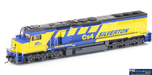 Aus-C15 Auscision Cs4 Silverton - Blue & Yellow Ho Scale Dcc-Ready Locomotive