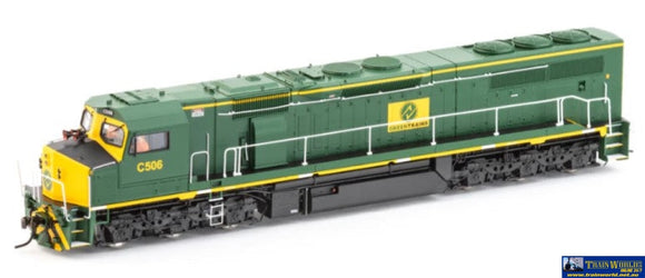 Aus-C17 Auscision C506 Green Trains - & Yellow Ho Scale Dcc-Ready Locomotive