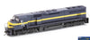 Aus-C2 Auscision C504 Vr - Blue & Gold Ho Scale Dcc-Ready Locomotive