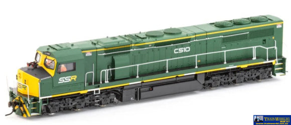 Aus-C20S Auscision C510 Ssr - Green & Yellow Ho Scale Dcc Sound Fitted. Locomotive