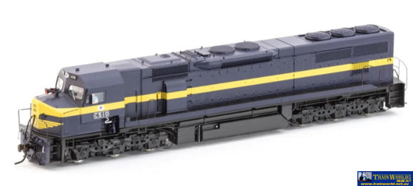 Aus-C24 Auscision C510 Vr - Blue & Gold With Radio Equipped Stickers Ho Scale Dcc-Ready Locomotive