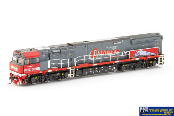 Aus-C4473 Auscision C44Aci Phc-Class #Phc001 Crawfords Freightlines ’Carrot’ Ho-Scale