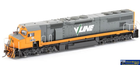 Aus-C9S Auscision C507 V/Line - Orange & Grey With Radio Equipped Stickers Ho Scale Dcc Sound