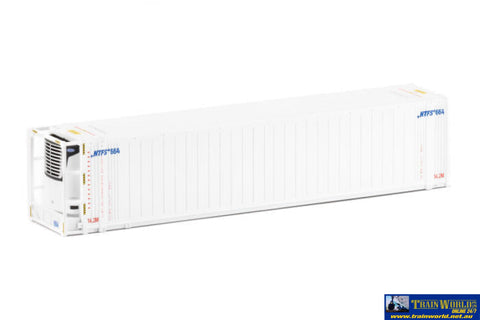 Aus-Con102 Auscision 466 Reefer-Container Ntfs Version-2 White With Small-Logos (Twin-Pack) Ho Scale