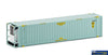 Aus-Con105 Auscision 466 Reefer- Container -Toll Version 3- Light Blue With No Logo (Twin-Pack) Ho