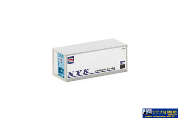 Aus-Con199 Auscision 20’ Refrigerated-Container ’Nyk’ #Nykr 7401 & 7417 (Twin-Pack) Ho Scale