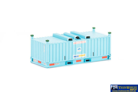 Aus-Con47 Auscision 20 Coil Steel Container Pacific National Blue - Twin Pack (Rv-073 & Rv-080) Ho