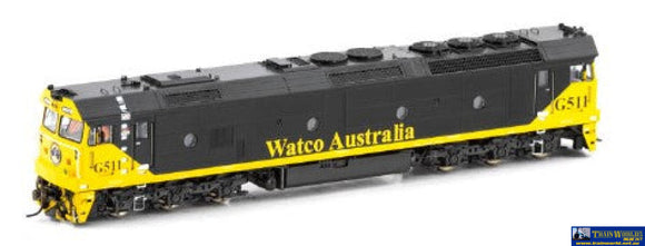 Aus-G14 Auscision G-Class (Series-1) G511 Watco Australia Yellow/Black Ho-Scale Dcc-Ready Locomotive